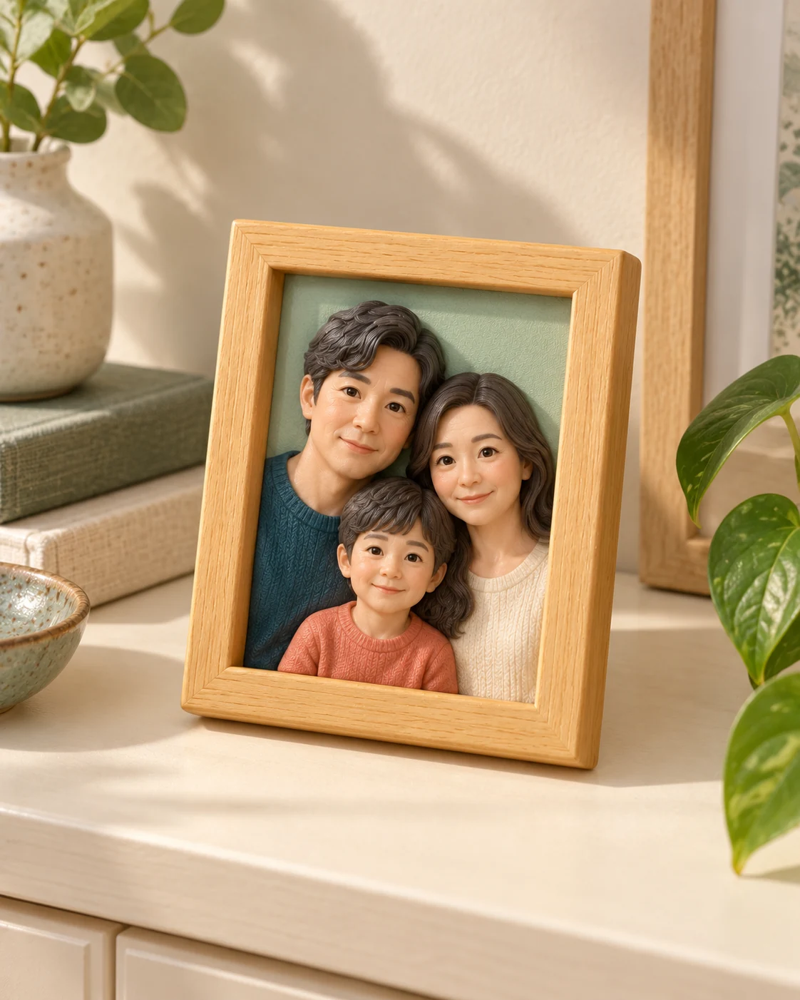 Family Photo Keepsakes — illustrative gift product view