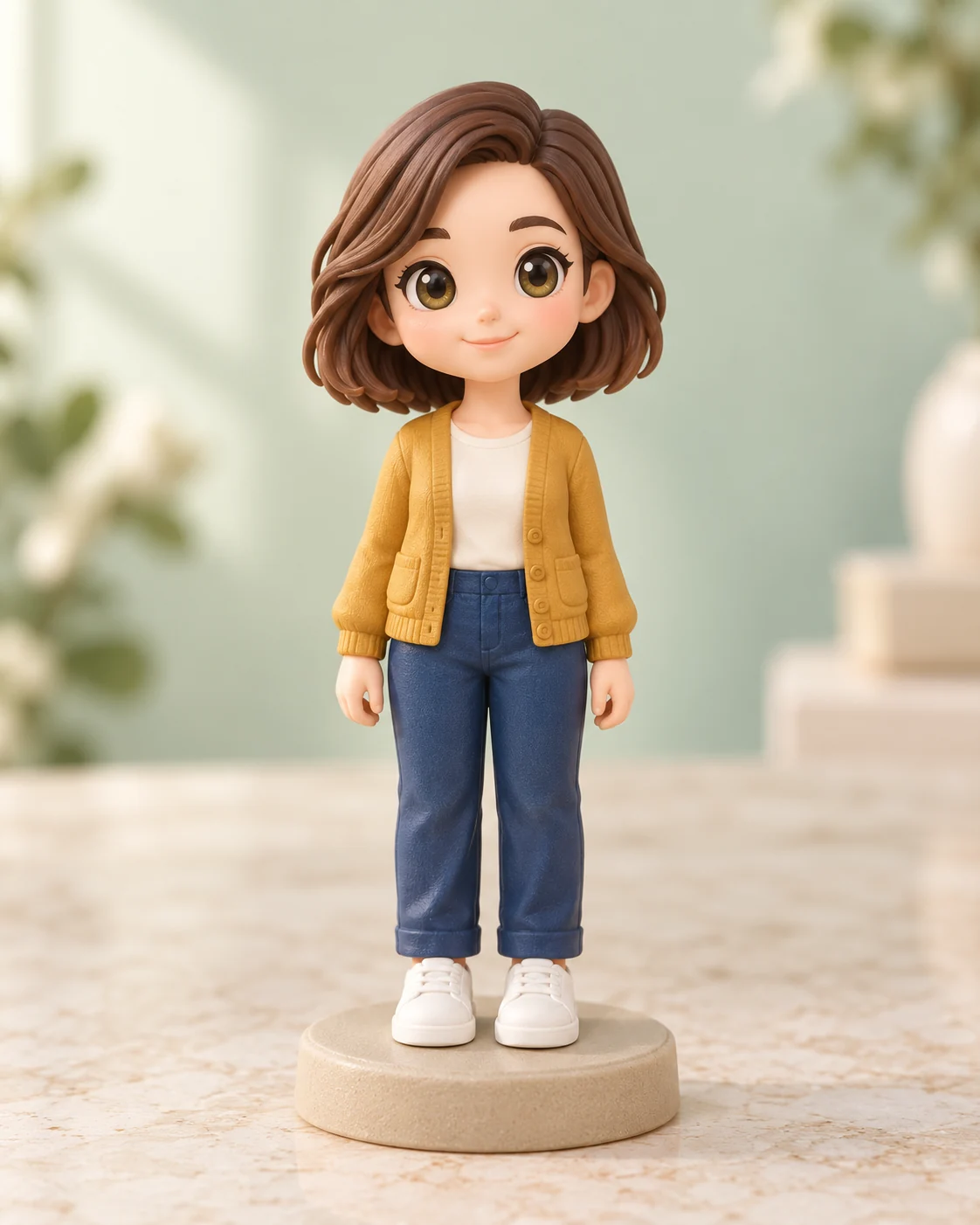 Cartoon Photo Figurine — illustrative product view