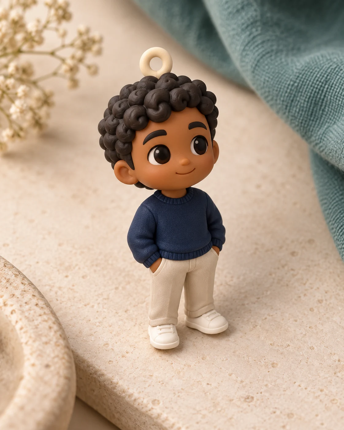 Photo Figurine Charm — illustrative product view